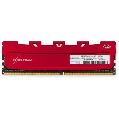 Оперативна пам'ять Exceleram 32 GB DDR4 2400 MHz Red Kudos (EKRED4322415C) фото