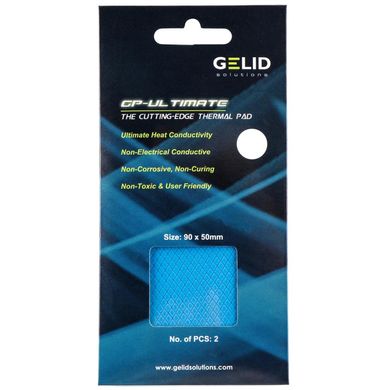 Термопрокладка GELID Solutions GP-Ultimate 90x50x2.0mm 2ps (TP-VP04-D) фото