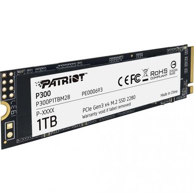 SSD накопичувач PATRIOT P300 1 TB (P300P1TBM28) фото
