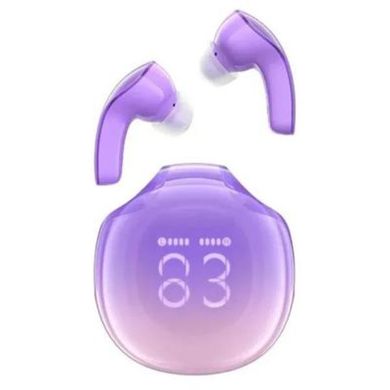 Навушники TWS Acefast T9 Crystal Grape Purple фото