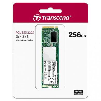 SSD накопичувач Transcend NVMe SSD 220S 256 GB (TS256GMTE220S) фото