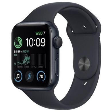 Смарт-часы Apple Watch SE 2 GPS 40mm Midnight Aluminum Case w. Midnight S. Band - S/M (MNT73) фото