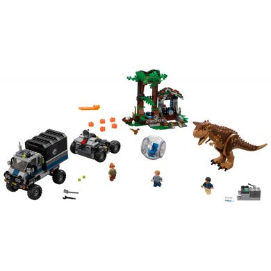 Конструктор LEGO LEGO Jurassic World Побег в гиросфере от карнотавра (75929) фото