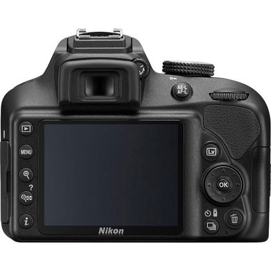 Фотоапарат Nikon D3400 kit (18-55mm VR) Black фото