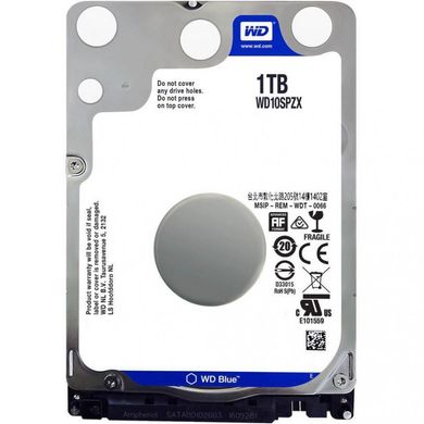 Жорсткий диск WD Blue 2.5" (WD10SPZX) фото