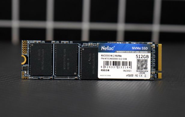 SSD накопичувач Netac NV2000 512 GB (NT01NV2000-512-E4X) фото
