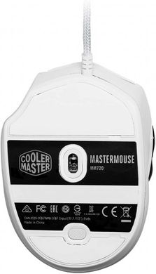 Миша комп'ютерна Cooler Master MM720 White (MM-720-WWOL1) фото