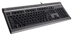Клавиатура A4Tech KL-7MUU USB (Silver Grey) фото