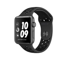 Смарт-часы Apple Watch Series 3 Nike+ 42mm GPS Space Gray Aluminum Case with Anthracite/Black Nike Sport Band (MTF42) фото