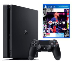 Ігрова приставка Sony PlayStation 4 Slim 500GB + FIFA 21 + DualShock 4 фото