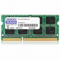 Оперативна пам'ять GOODRAM 8 GB SO-DIMM DDR3L 1600 MHz (GR1600S3V64L11/8G)