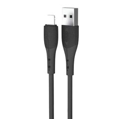 Кабель USB XO Lightning NB159 Tinned copper 2A 1.2m Black фото