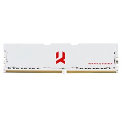 Оперативная память GOODRAM 16 GB DDR4 3600 MHz IRDM PRO Crimson White (IRP-C3600D4V64L18/16G) фото
