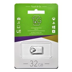 Flash память T&G 32GB 106 Metal Series Silver (TG106-32G) фото
