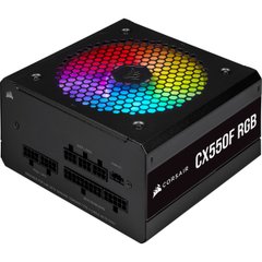 Блок живлення Corsair CX550F RGB (CP-9020216-EU) фото