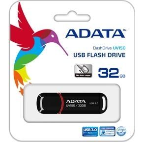 Flash пам'ять ADATA 32 GB UV150 Black AUV150-32G-RBK фото