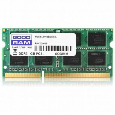 Оперативная память GOODRAM 8 GB SO-DIMM DDR3L 1600 MHz (GR1600S3V64L11/8G) фото