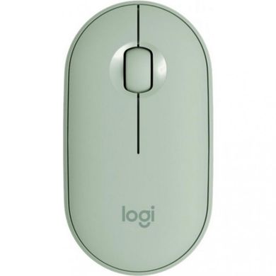 Мышь компьютерная Logitech Pebble M350 Wireless Mouse - Eucalyptus (910-005720) фото