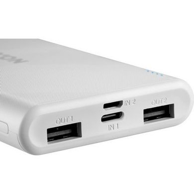 Power Bank Canyon PB-108 10000mAh White фото