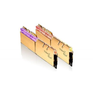 Оперативна пам'ять G.Skill 32 GB (2x16GB) DDR4 3200 MHz Trident Z Royal Gold (F4-3200C16D-32GTRG) фото