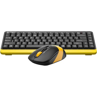 Комплект (клавіатура+миша) A4Tech Fstyler FG1110 Bumblebee фото