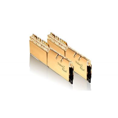 Оперативная память G.Skill 32 GB (2x16GB) DDR4 3200 MHz Trident Z Royal Gold (F4-3200C16D-32GTRG) фото