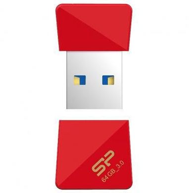 Flash пам'ять Silicon Power 64 GB Jewel J08 Red (SP064GBUF3J08V1R) фото