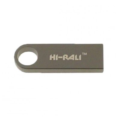 Flash пам'ять Hi-Rali 32 GB USB Flash Drive Shuttle series Silver (HI-32GBSHSL) фото