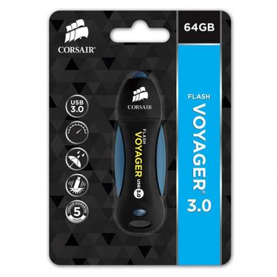 Flash пам'ять Corsair 64 GB Flash Voyager USB 3.0 (CMFVY3A-64GB) фото
