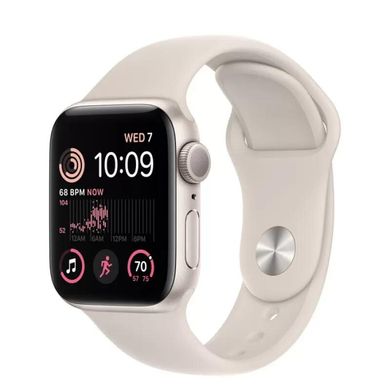 Смарт-годинник Apple Watch SE 2 GPS + Cellular 40mm Midnight Aluminum Case w. Midnight S. Band - S/M (MNTM3/MRG83/MRG63) фото