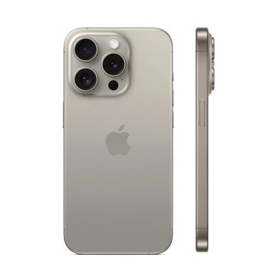 Смартфон Apple iPhone 15 Pro 128GB Natural Titanium (MTUX3) фото