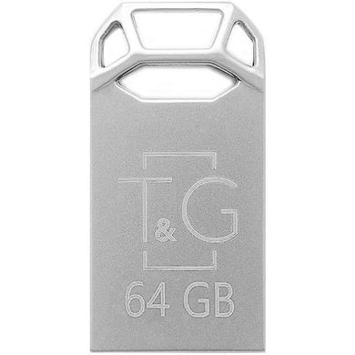 Flash пам'ять T&G 64GB 110 Metal Series Silver (TG110-64G) фото