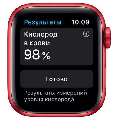 Смарт-часы Apple Watch Series 6 GPS 44mm (PRODUCT)RED Aluminum Case w. (PRODUCT)RED Sport B. (M00M3) фото