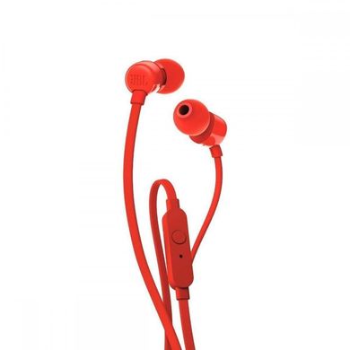 Навушники JBL T110 Red фото