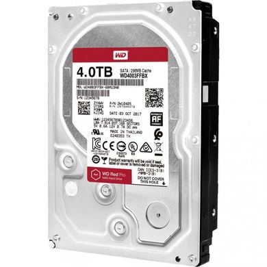 Жесткий диск WD Red Pro 4 TB (WD4003FFBX) фото