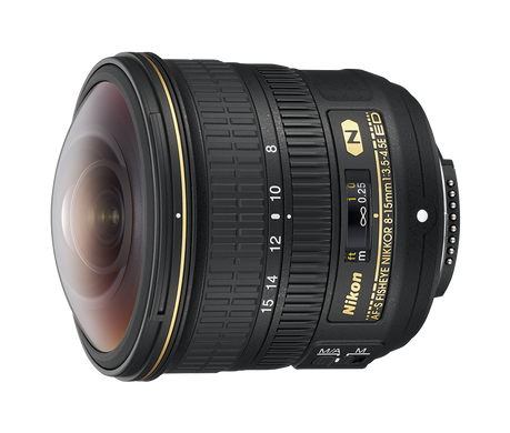Об'єктив Fisheye Nikon AF-S Fisheye-Nikkor 8-15mm f/3,5-4,5E E (JAA831DA) фото