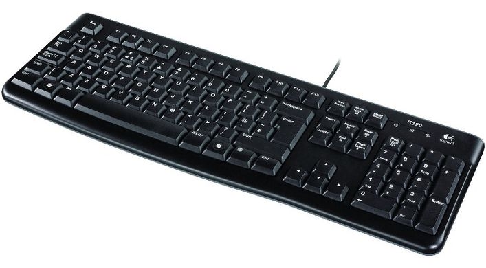Клавіатура Logitech K120 Ru (920-002506) фото