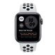 Apple Watch Nike SE GPS + Cellular 44mm Space Gray Aluminum w. Pure Platinum/Black Nike Sport B. (MYYP2)