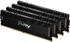 Оперативна пам'ять Kingston Fury DDR4-3200 131072MB PC4-25600 (Kit of 4x32768) Renegade Black (KF432C16RBK4/128) фото