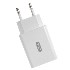 Зарядное устройство XO L36 QC 3.0 18W/1USB + Cabel USB-A/Type-C White фото