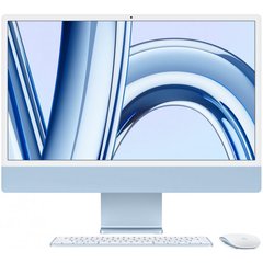 Настольный ПК Apple iMac 24 M3 Blue (MQRC3) фото