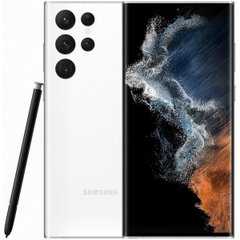 Смартфон Samsung Galaxy S22 Ultra 12/256GB Phantom White (SM-S908BZWG) фото