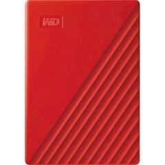 Жесткий диск WD My Passport 4 TB Red (WDBPKJ0040BRD-WESN) фото
