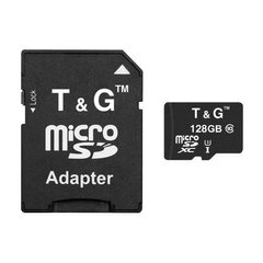 Карта пам'яті T&G 128 GB microSDXC Class 10 UHS-I (U3) + SD-adapter TG-128GBSD10U3-01 фото