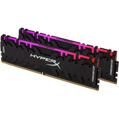 Оперативна пам'ять HyperX 64 GB (2x32GB) DDR4 3600 MHz Predator RGB (HX436C18PB3AK2/64) фото
