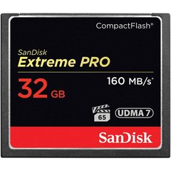 Карта памяти SanDisk 32 GB Extreme Pro CompactFlash SDCFXPS-032G-X46 фото