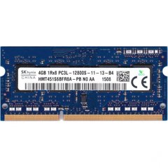 Оперативна пам'ять Hynix 4GB DDR3 1600 MHz SoDIMM (HMT451S6BFR8A-PBN0) фото