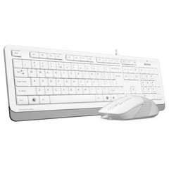 Комплект (клавиатура+мышь) A4Tech Fstyler F1010 White фото