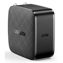 Зарядное устройство UGREEN 65W Type-C PD GaN Charger Black (70817) фото