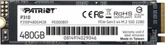 SSD накопичувач PATRIOT P310 480 GB (P310P480GM28) фото